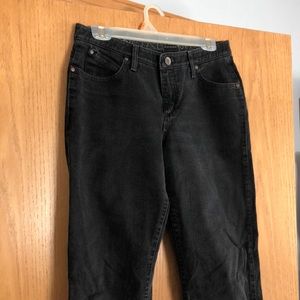 Black jeans, long length